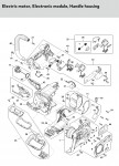 Stihl MSA 220.0 TC-O Tophandle Battery Chainsaw Spare Parts